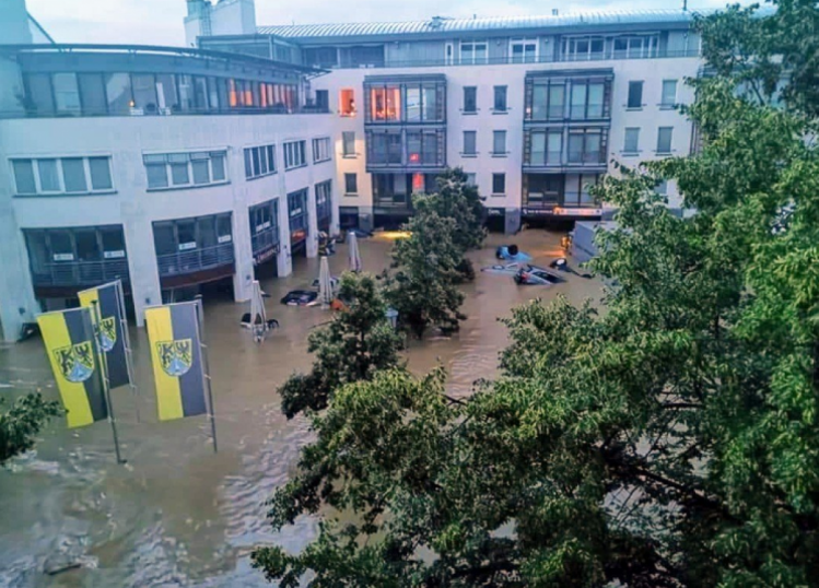 Наводнение в Германии последствия