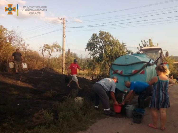 На Миколаївщині пенсіонерка спричинила пожежу