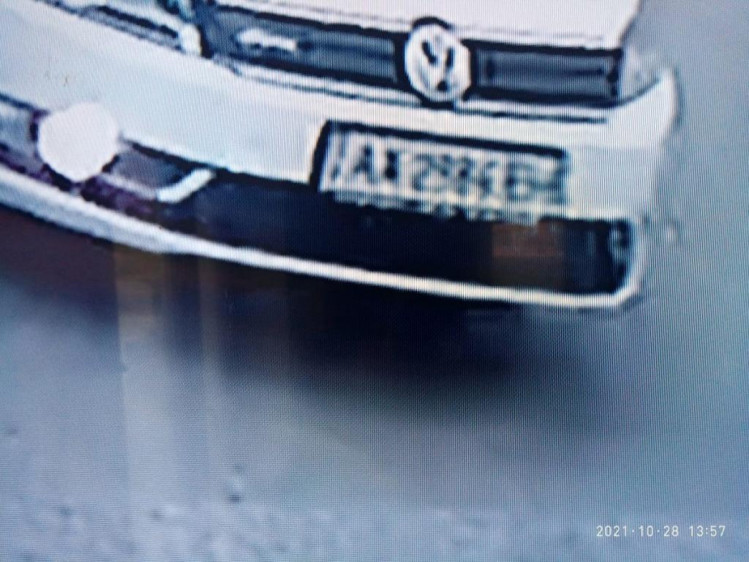 Номерний знак авто, із якого стежили за Порошенком 