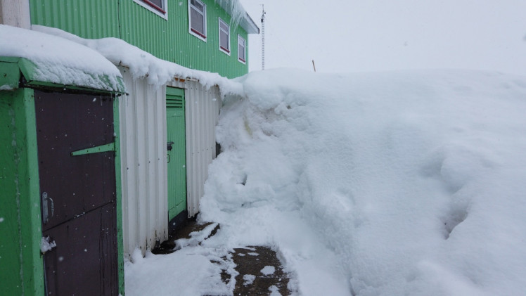 Рекордный снег в Антарктиде
