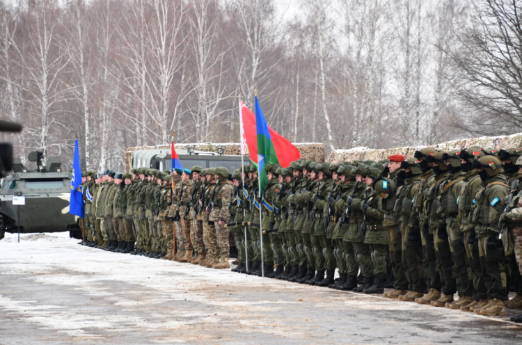 Военные ОДКБ Казахстан