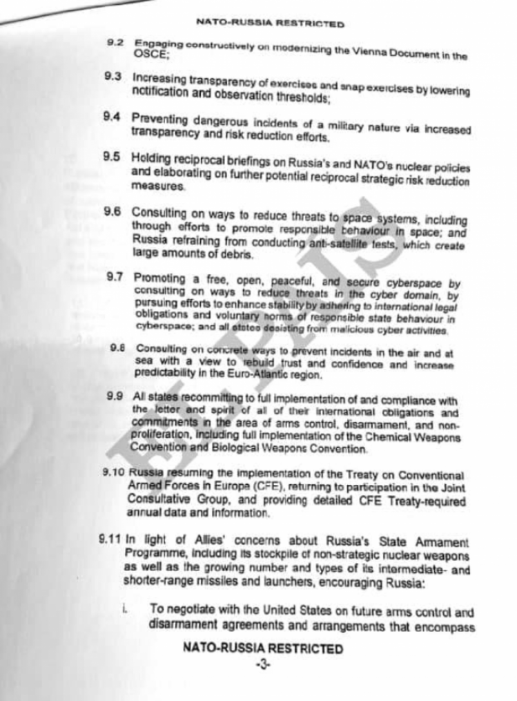 Відповідь США та НАТО на гарантії безпеки РФ ч.3